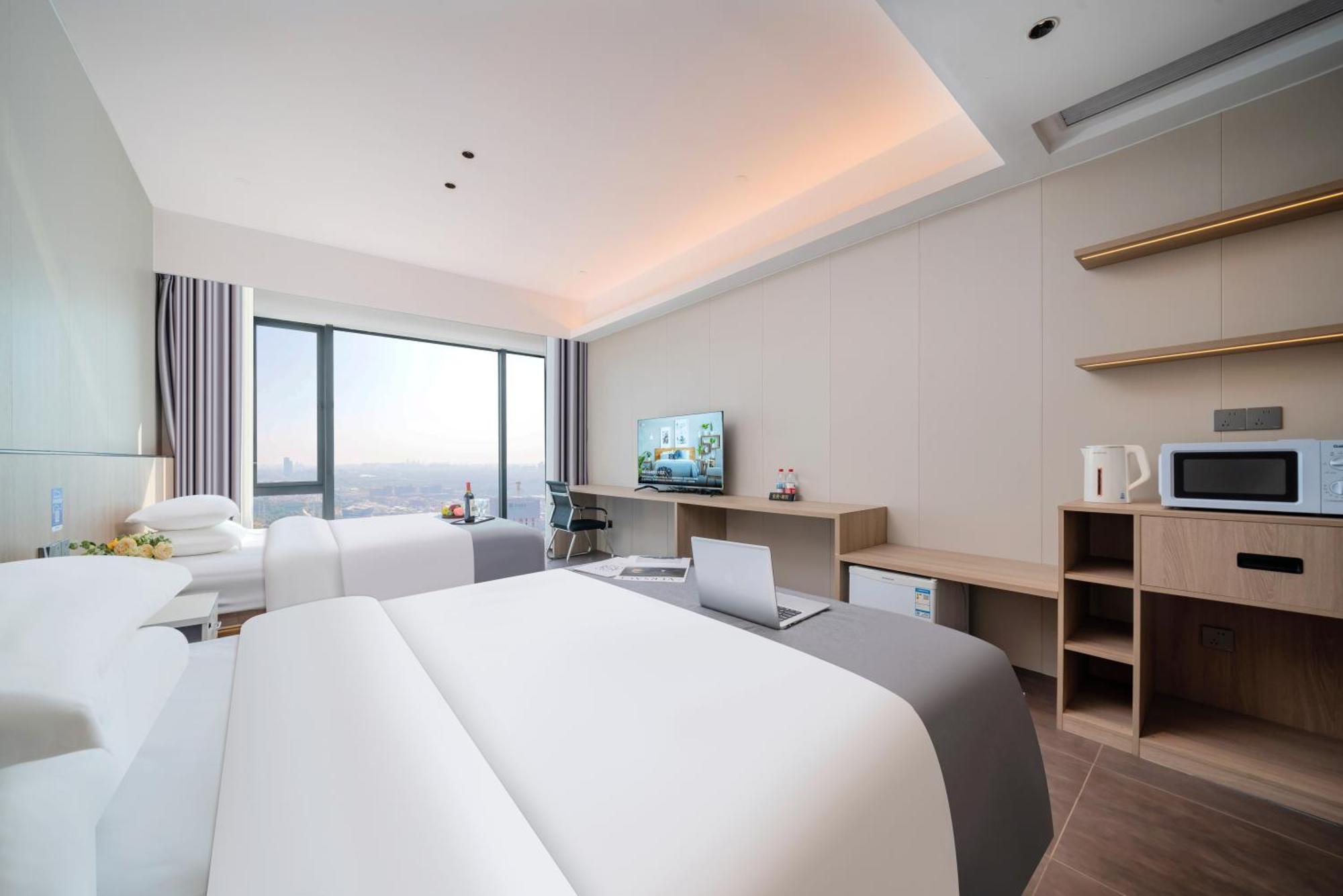 Jufeng Executive Apartment Guangzhou Bagian luar foto