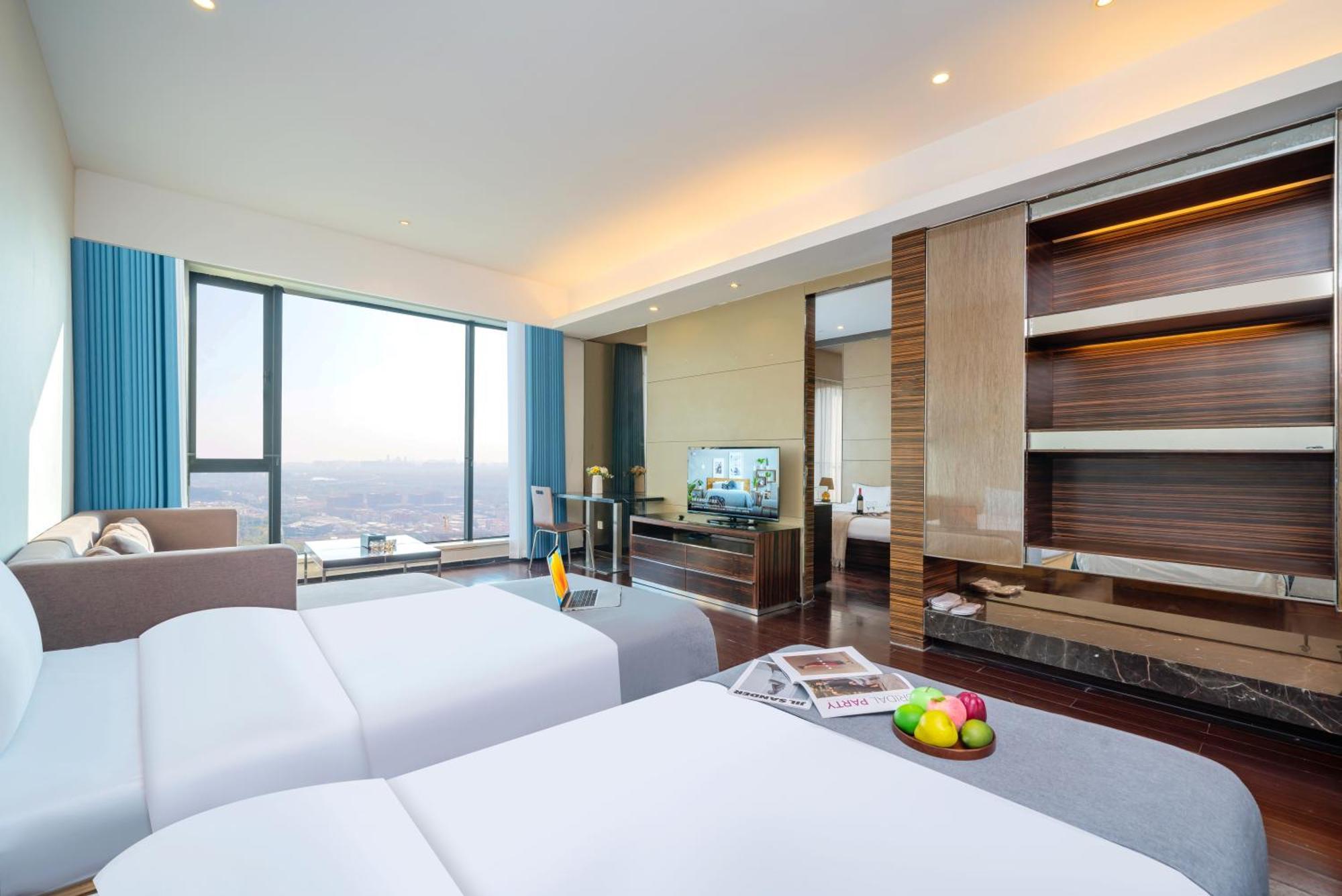 Jufeng Executive Apartment Guangzhou Bagian luar foto