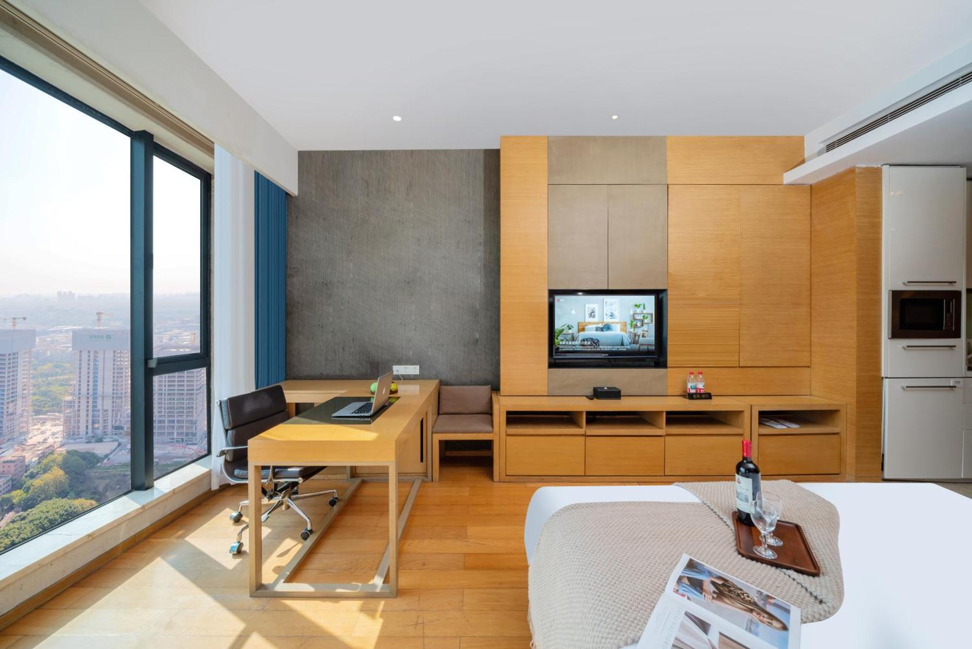 Jufeng Executive Apartment Guangzhou Bagian luar foto
